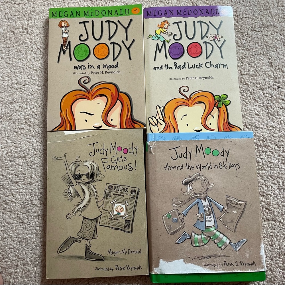 Judy Moody Book Bundle 4 Books Included